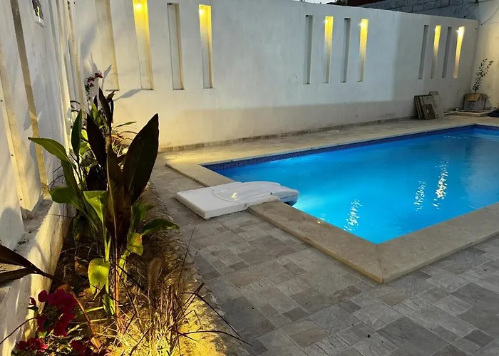 Luxury White With Pool Villa